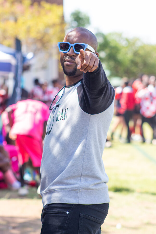 Tiyani Mabunda, The 13th Man, at the tournament